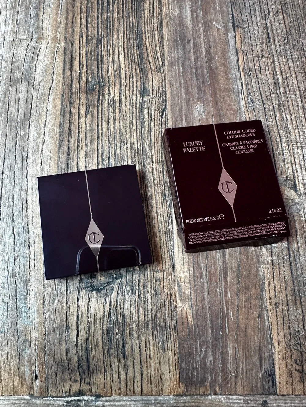 Charlotte Tilbury Luxury Palette - gray eyeshadow